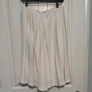 Tory Burch Cream wide leg culottes